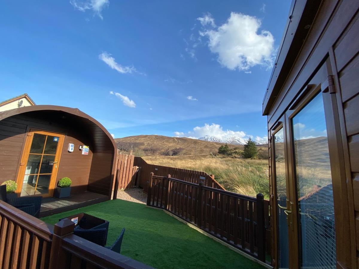 Highland Stays - Ben View Studio Pod & Jacuzzi Bath Fort William Exterior foto