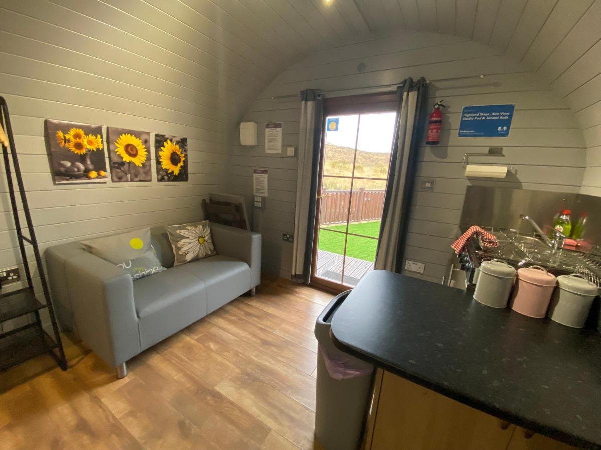 Highland Stays - Ben View Studio Pod & Jacuzzi Bath Fort William Exterior foto